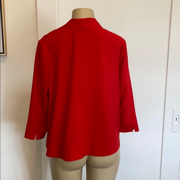 Lovely Bright Red Jacket - Picture 2 of 3